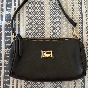 Dooney & Bourke Black Leather Shoulder Bag